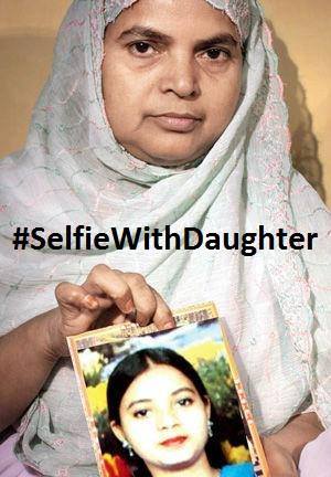 Selfie with daughter