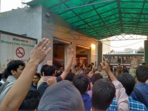 OccupyUGC-at-Bhalaswa-police-station